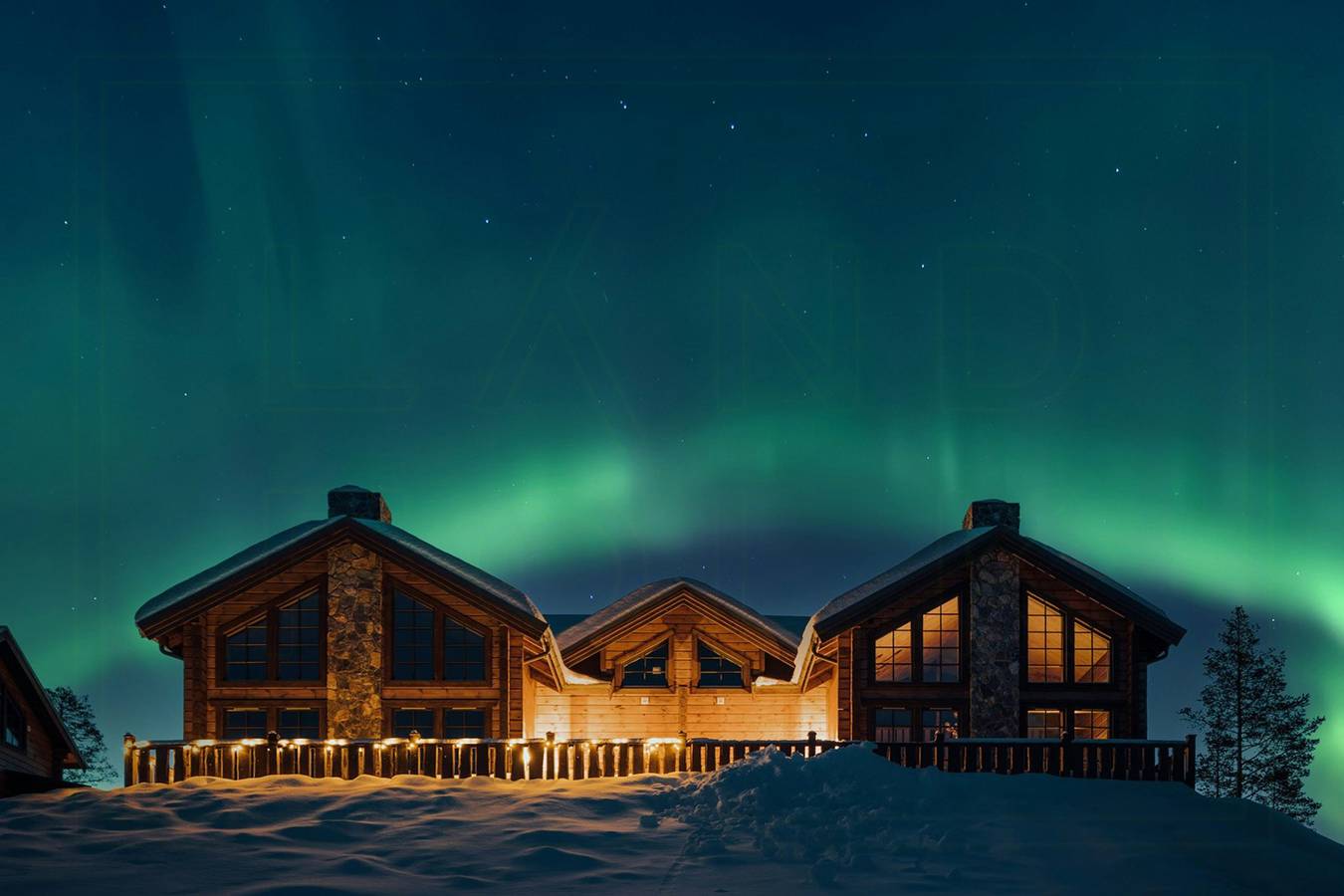 Berghaus mit Blick auf Idre in Idre, Älvdalen und Umgebung