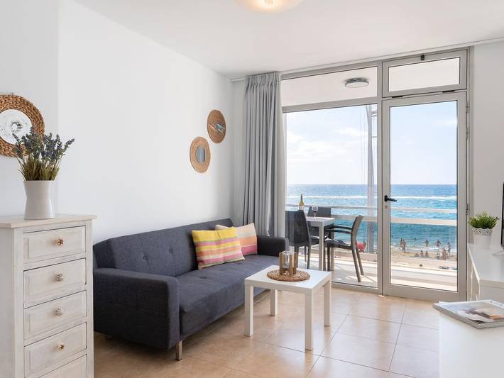 Gîte pour 3 personnes, avec Vue sur l’océan ainsi que Balcon et Terrasse à Las Palmas de Gran Canaria