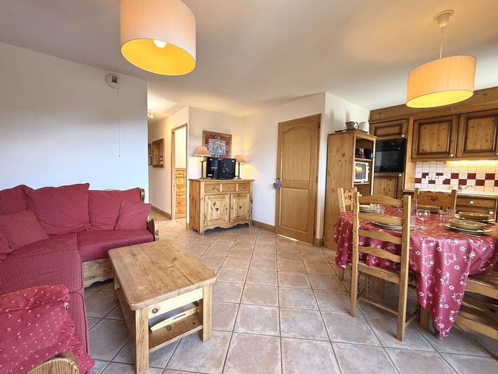 Gîte pour 6 personnes, avec balcon et piscine à Cohennoz - 2