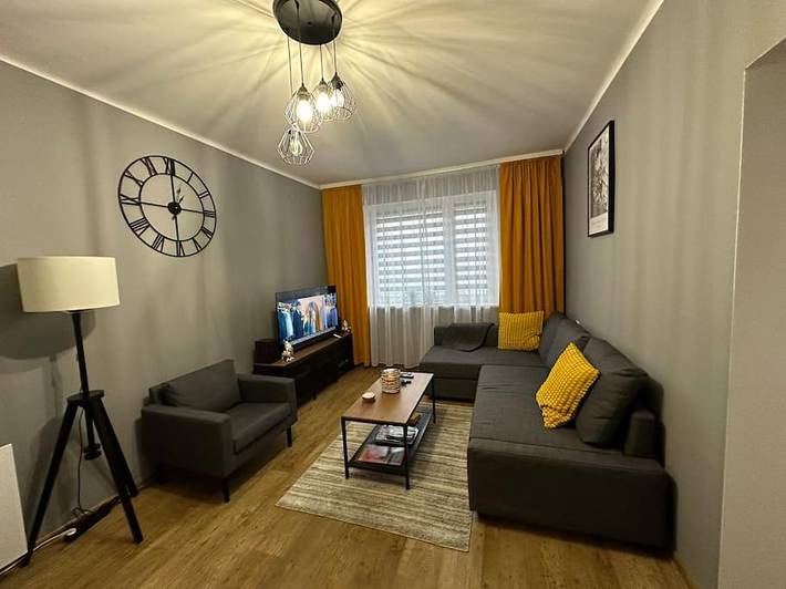 Apartament wakacyjny dla 4 osób, z balkon w Zabrze