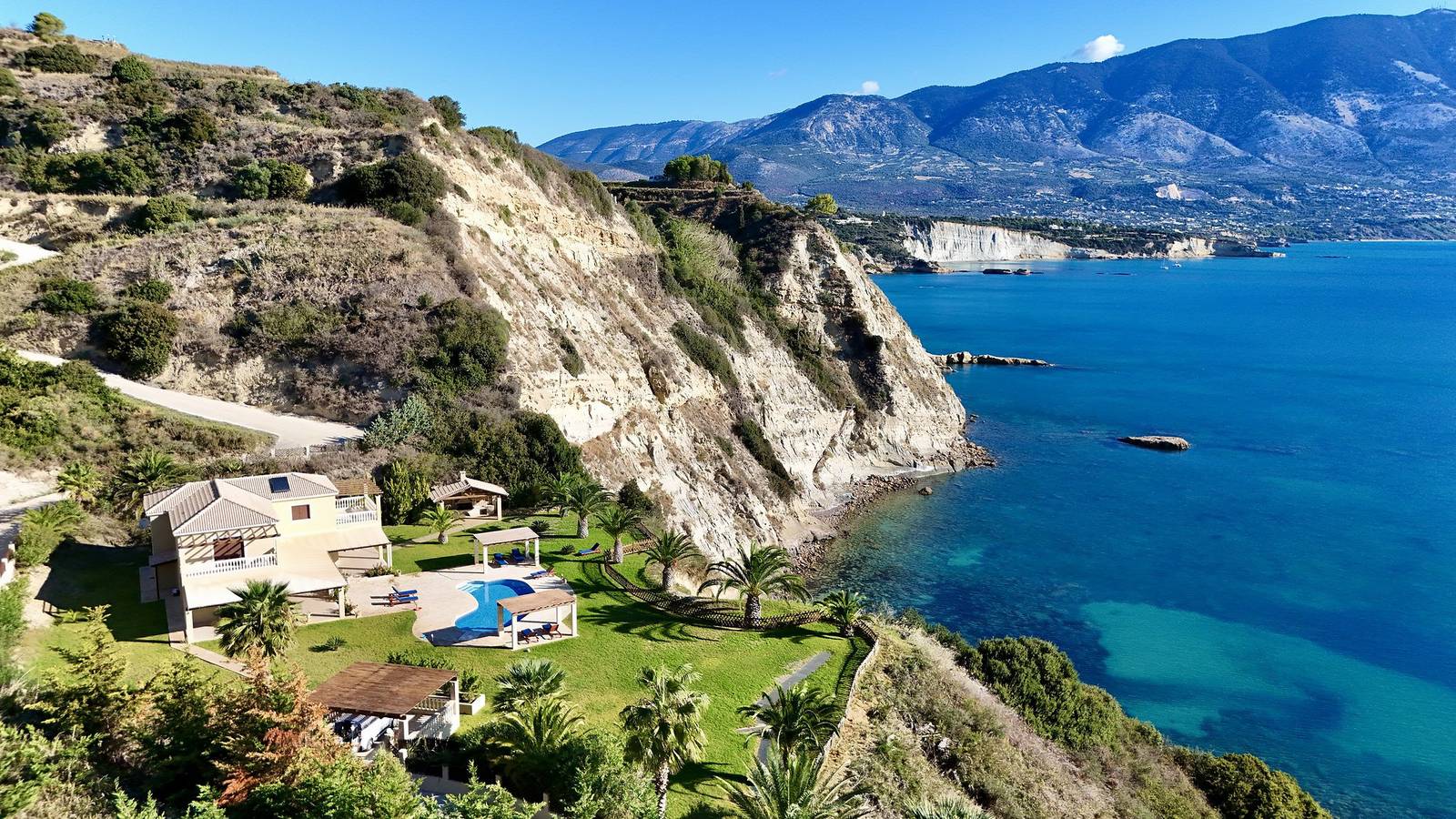 Villa Alexandros in Spartia, Kefalonia