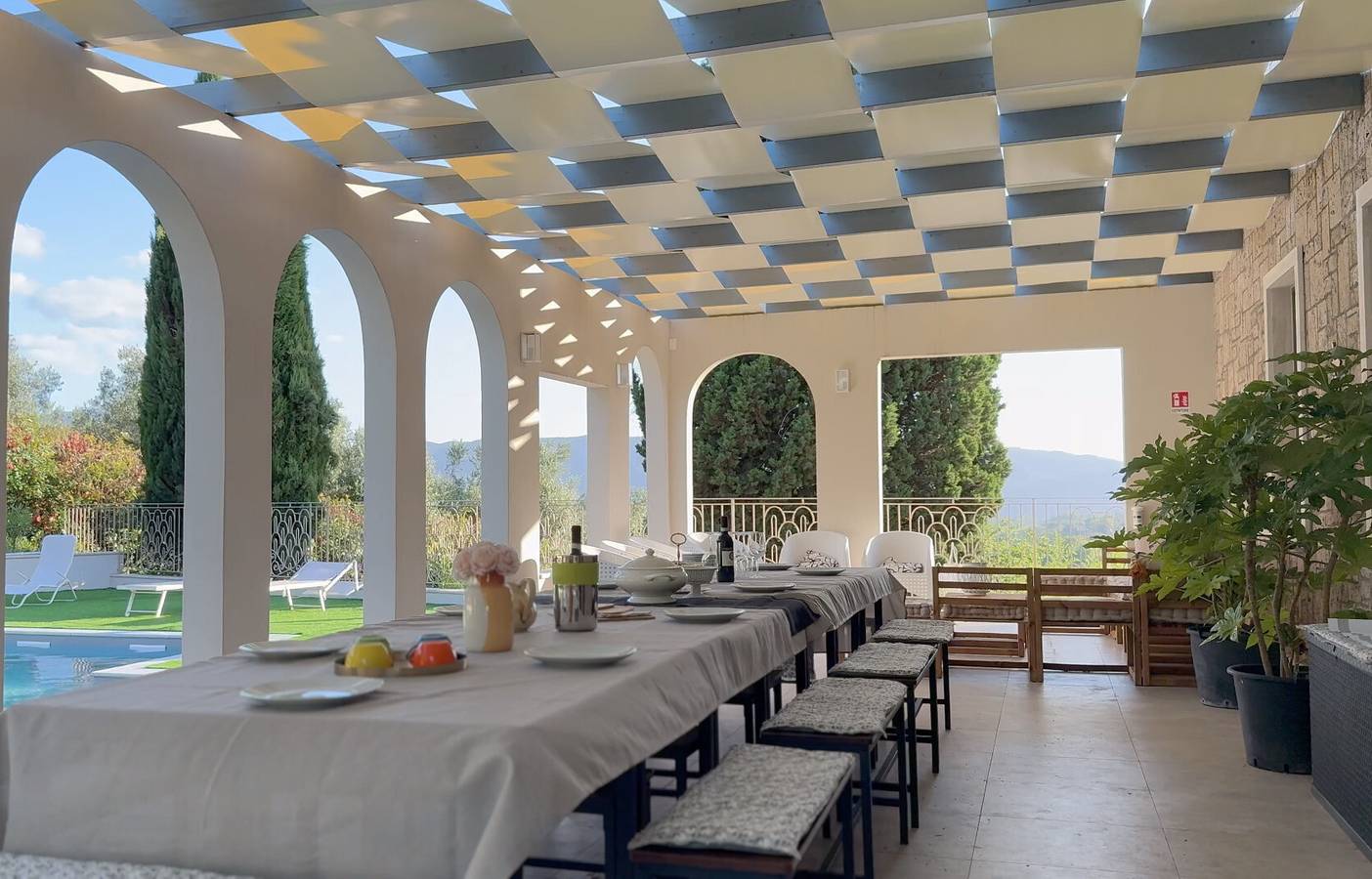 Maison de vacances 'In Villa Con Piscina' avec piscine partagée, Wi-Fi et climatisation in Stroncone, Province de Terni