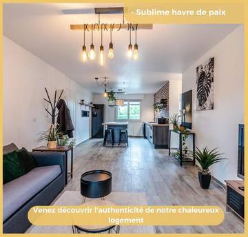 Gîte pour 6 personnes, avec balcon à Douvaine