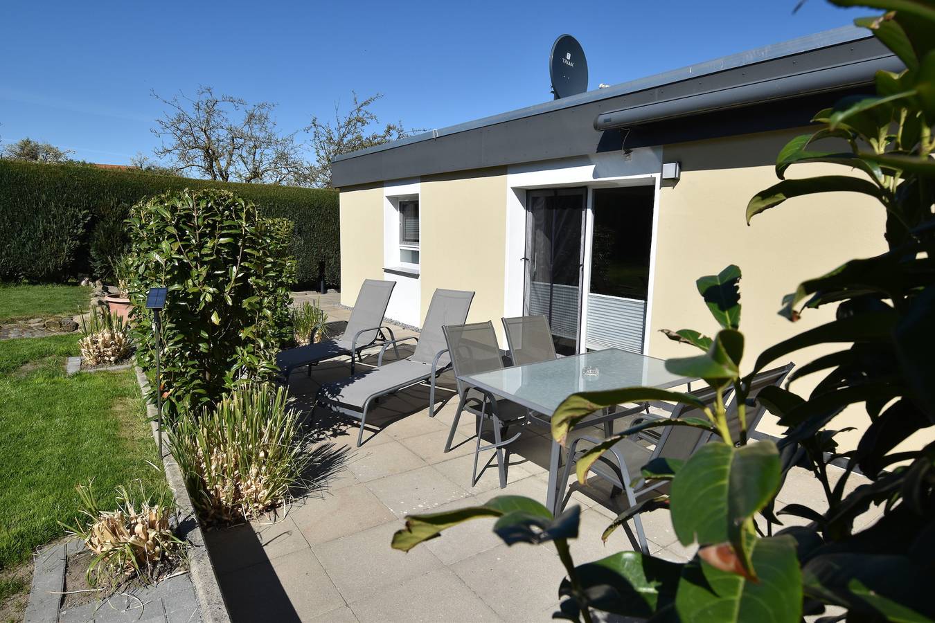 Bungalow Achtern Huus inkl. 2x täglichen Eintritt Strandspa Dahme in Grube, Ostholstein