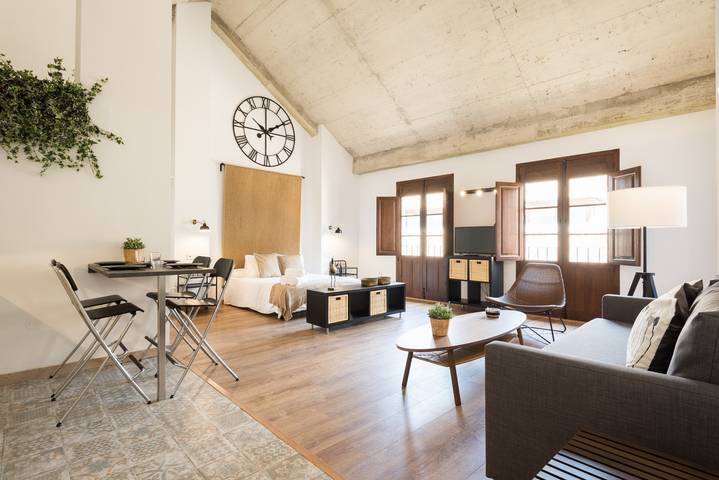 Studio for 4 people, with balcony - 1