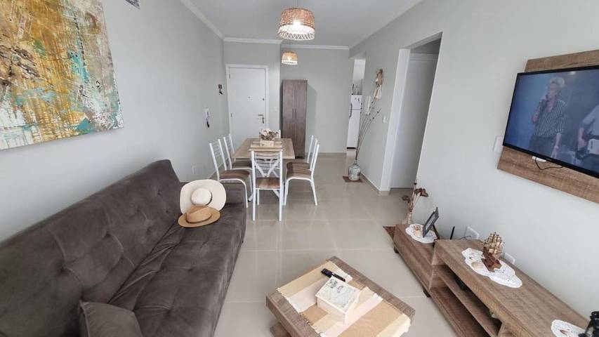 Casas e apartamentos de temporada para 6 pessoas, com balcão, adaptado a crianças em Capivari