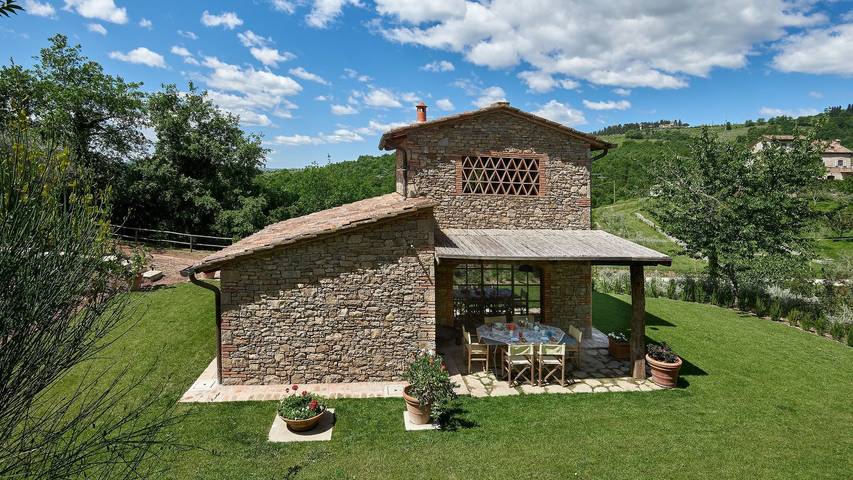 Villa für 2 Personen, mit Terrasse und Garten in der Toskana - 3