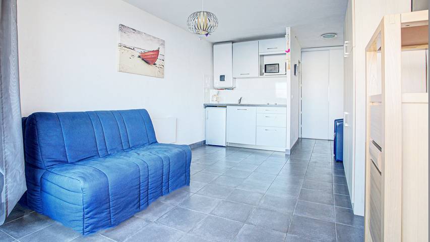 Studio für 3 Personen, mit Balkon in Cap d'Agde - 4