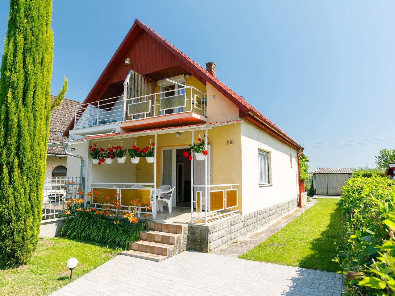 Gizella in Balatonlelle, Plattensee Südufer