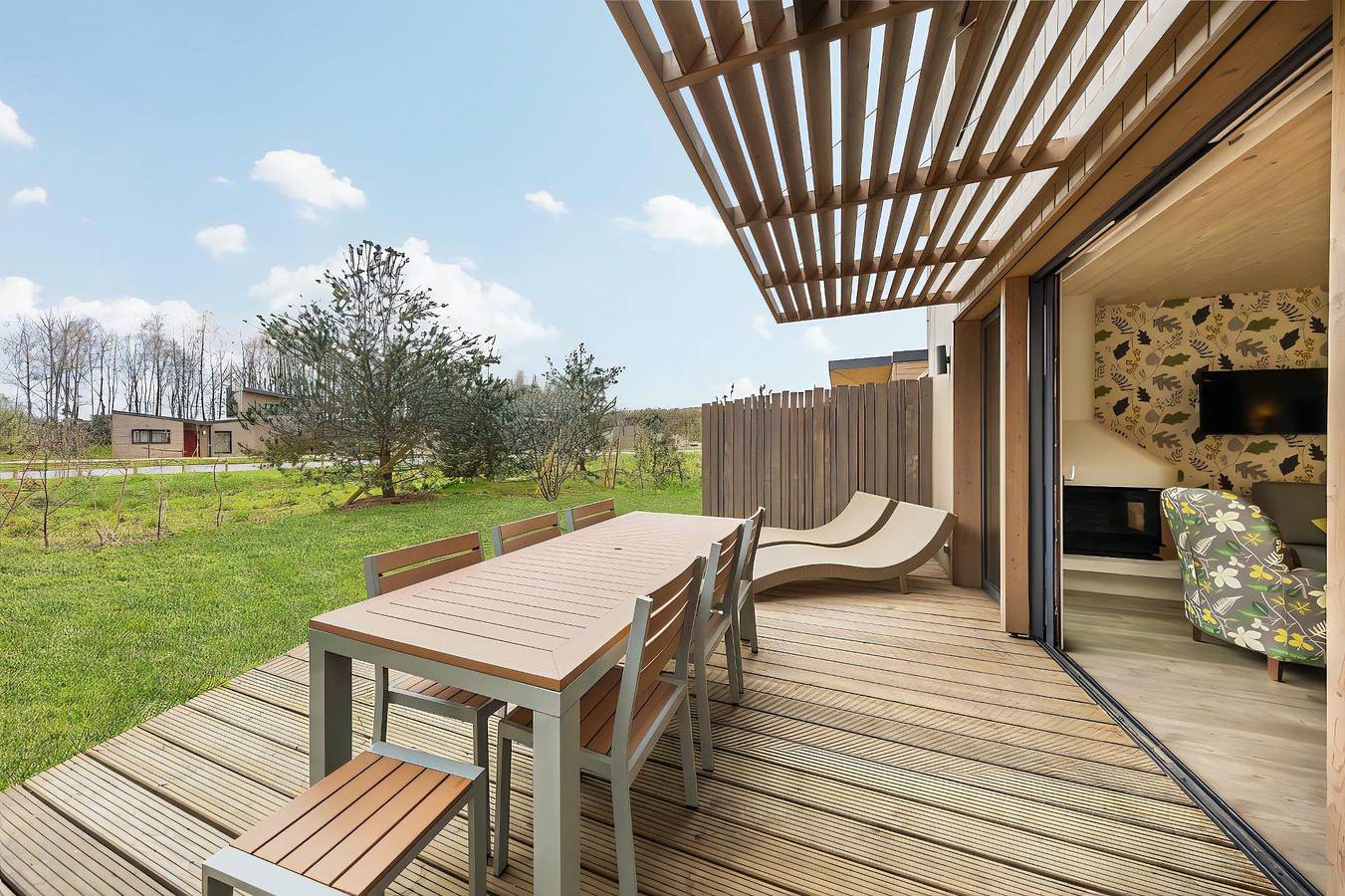 Chalet para 6 personas con piscina in Bailly-Romainvilliers, Sena y Marne