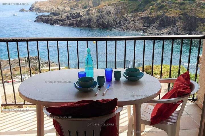 Gîte pour 4 personnes, avec terrasse dans Plage De La Balette Collioure