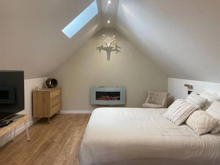 Gîte pour 4 personnes, avec jardin ainsi que terrasse et vue, animaux acceptés à Gommegnies