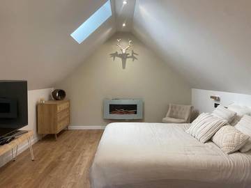 Gîte pour 4 personnes, avec terrasse ainsi que vue et jardin, animaux acceptés à Gommegnies