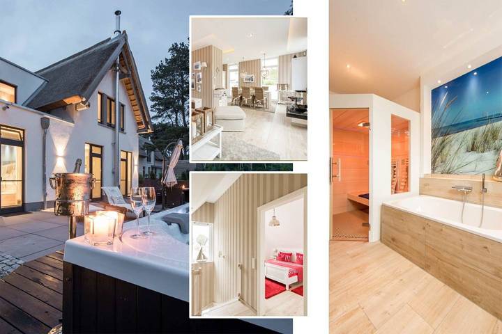 Ferienhaus für 6 Personen, mit Whirlpool und Sauna sowie Garten in Karlshagen - 3