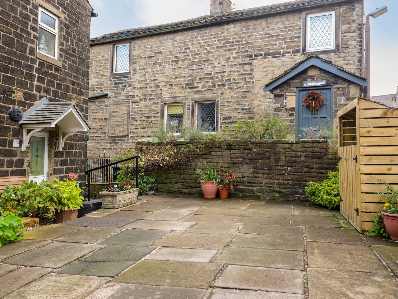 Heather Corner in Haworth, West Yorkshire