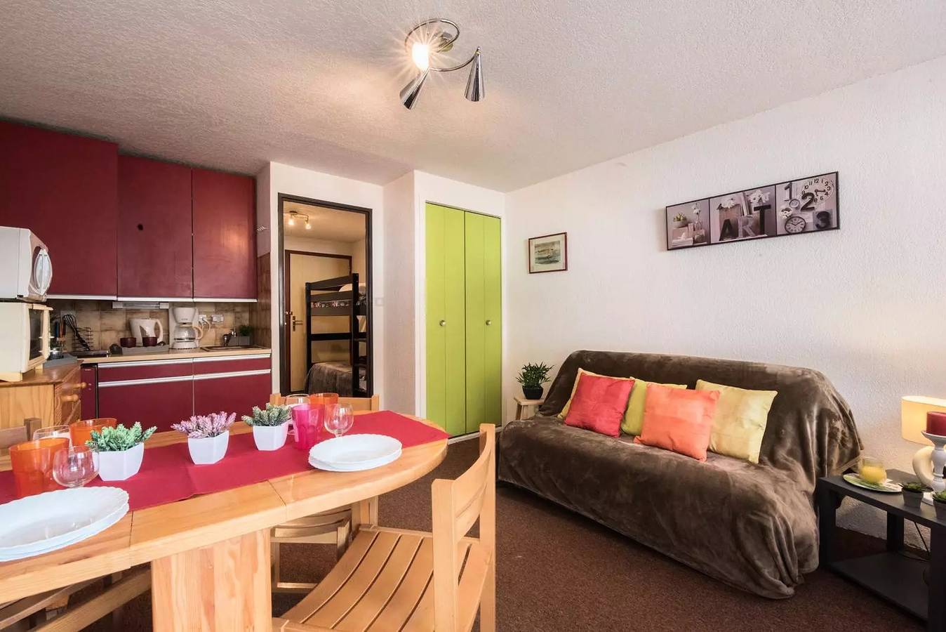 Studio entier, Appartement proche centre et téléphérique in Saint-Lary-Soulan, Parc national des Pyrénées
