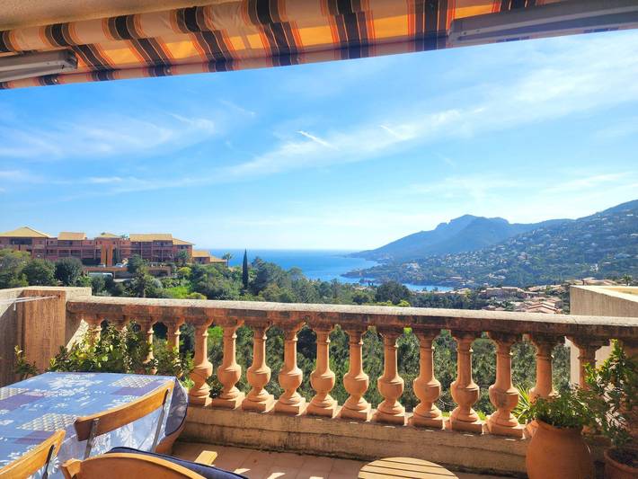 Ferienwohnung für 4 Personen, mit Terrasse in Théoule-sur-Mer - 4