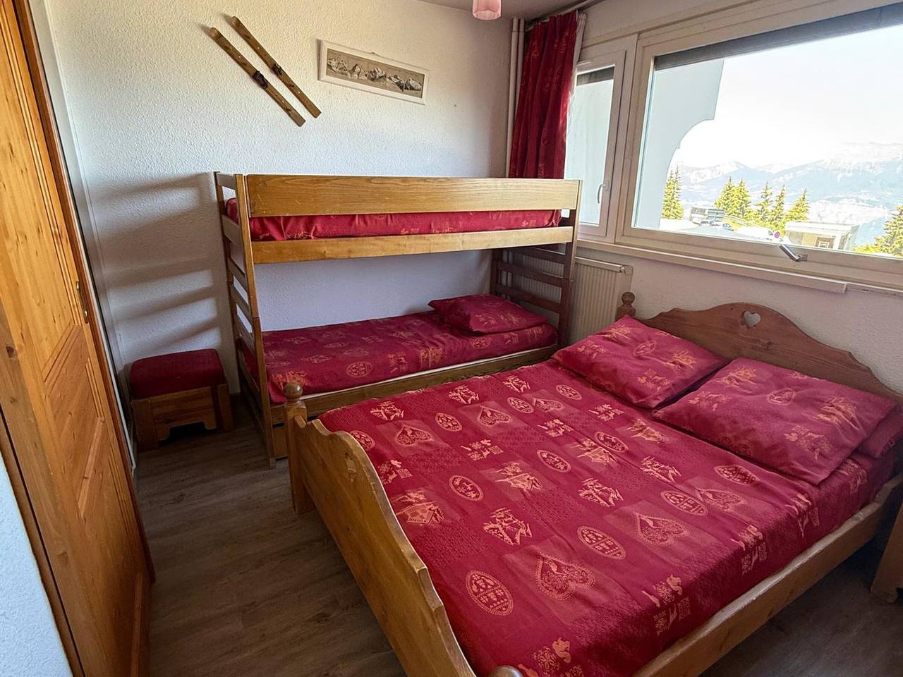 Appartement entier, Location 2 pièces 5 pers au pied des pistes in Prapoutel, Les Adrets