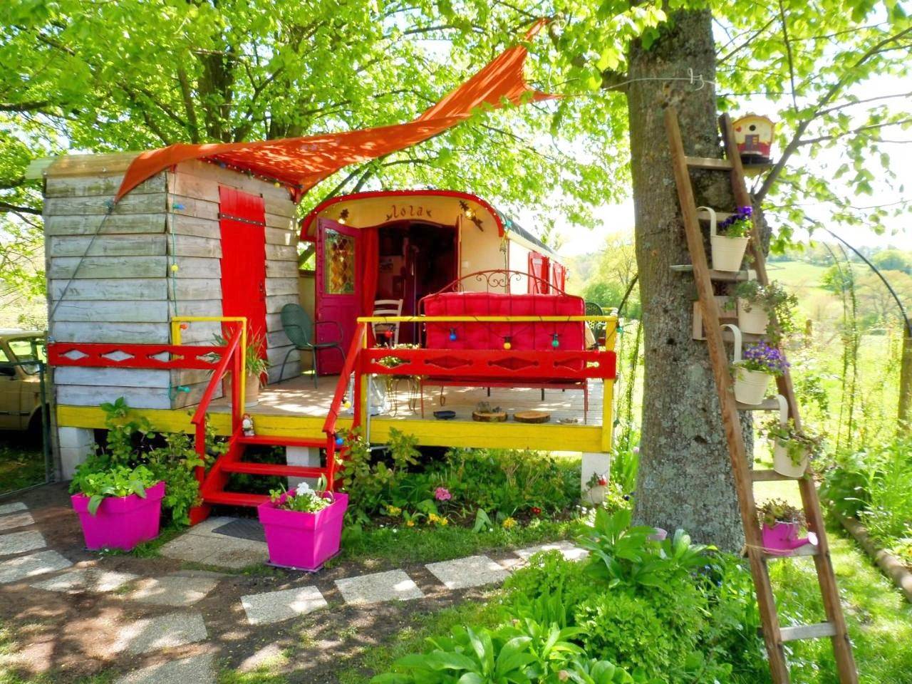 La Roulotte De Lola - Chambre d'hôtes in La Celle, Région de Montluçon