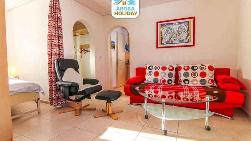 Holiday apartment for 3 people, with balcony - 1
