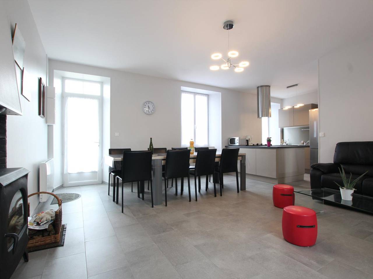 Familienfreundliches Ferienhaus im Cotentin: Kamin, Garten, nahe Strände, Wlan, Haustiere erlaubt in Baudreville, La Haye (Manche)