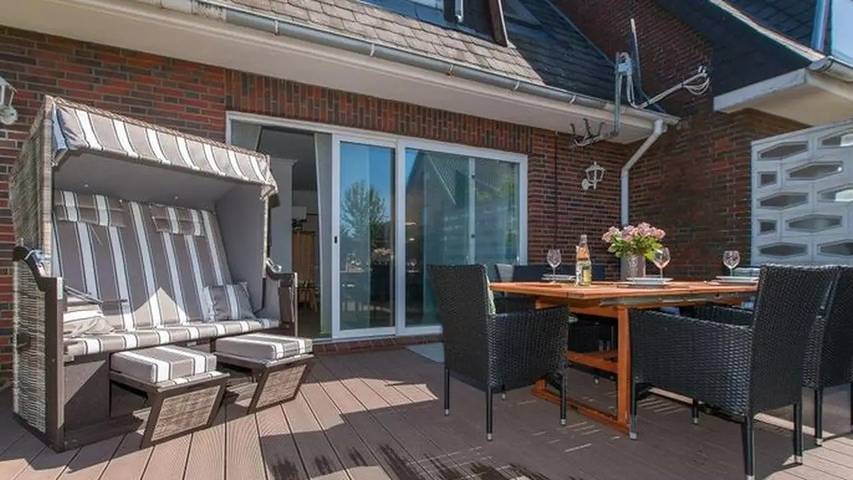 Ferienwohnung für 6 Personen, mit Garten und Sauna sowie Terrasse, mit Haustier - 1