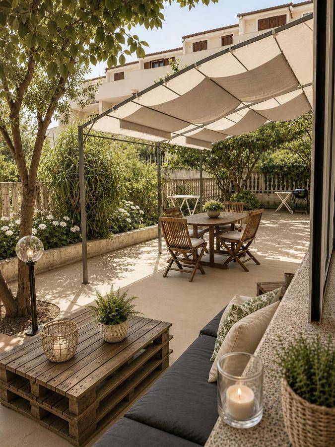 Apartamento de vacaciones para 4 personas, con jardín - 1