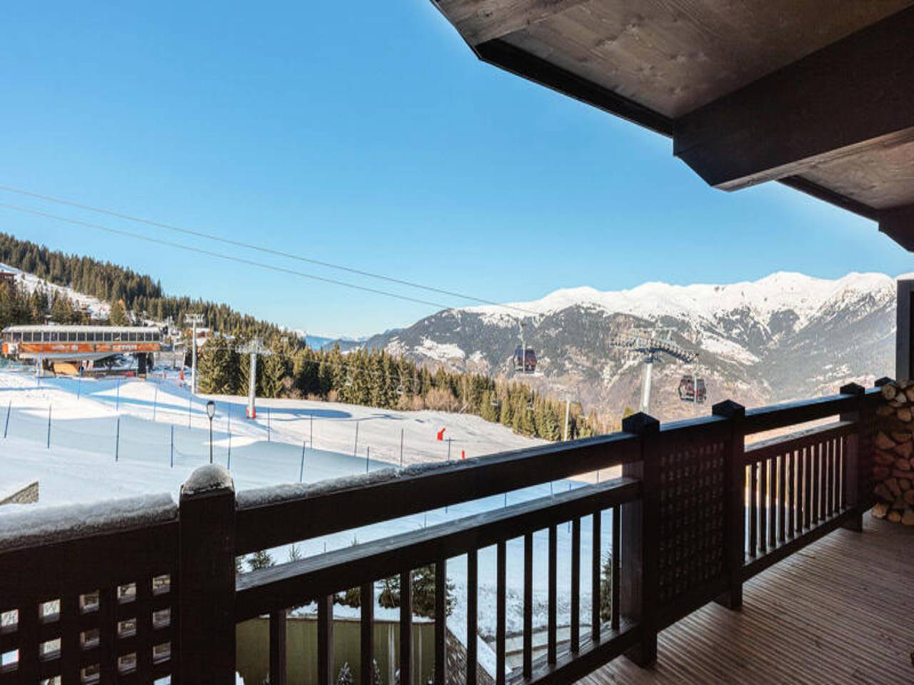 Appartement entier, Appartement à Courchevel avec ski in Courchevel 1850, Saint-Bon-Tarentaise