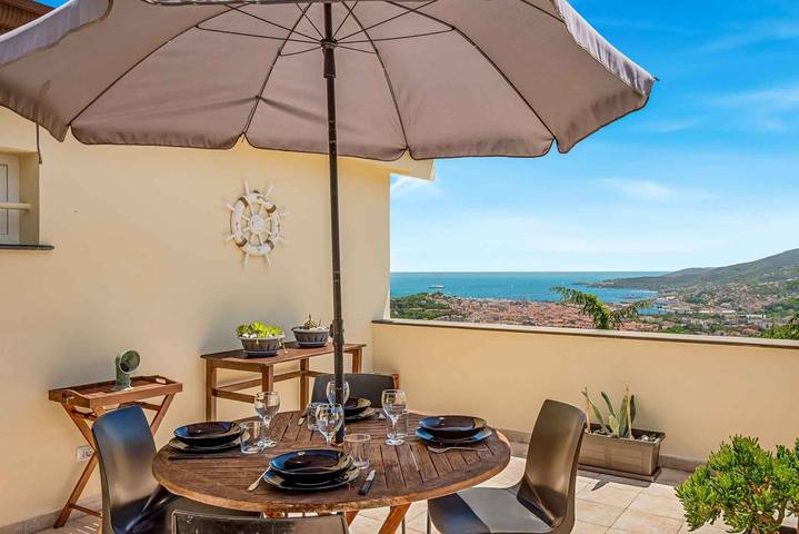 Vakantieappartement voor 3 personen, met balkon/terras in La Spezia