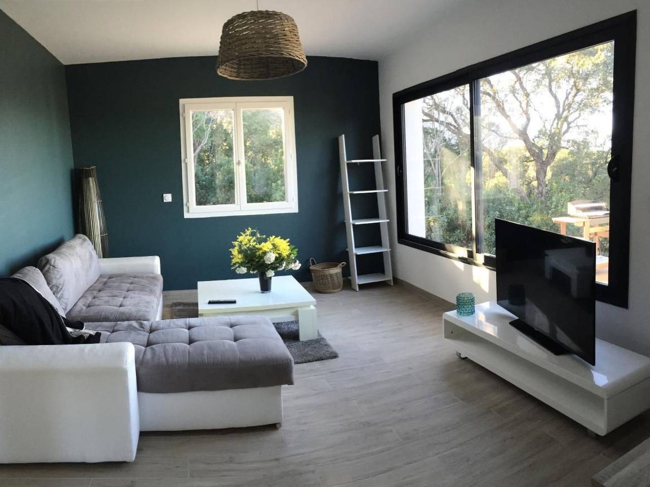 Villa Belle Vue, direkt am Meer, 1-2 Haustiere erlaubt in Cervione, Región de Corte