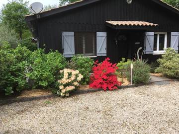 Cottage pour 2 personnes, avec jardin et vue dans Taussat