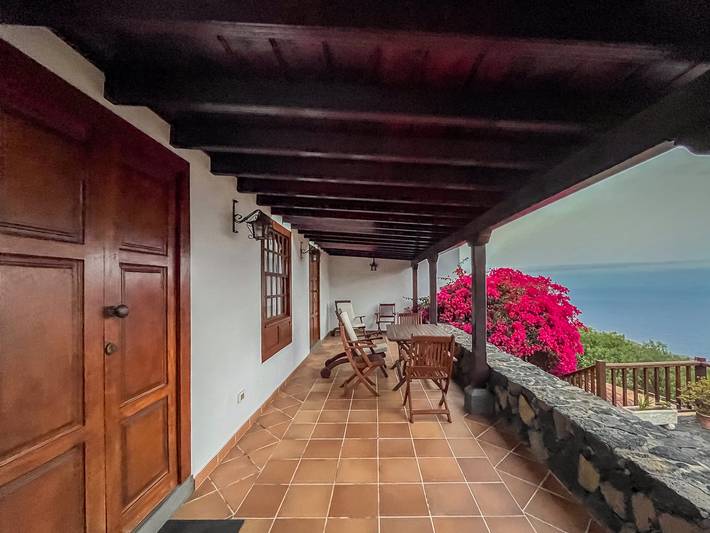 Ferienwohnung für 4 Personen, mit Balkon und Meerblick sowie Garten und Ausblick in Villa de Mazo - 4