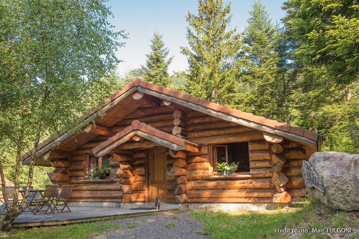 Chalet für 6 Personen, mit Terrasse und Garten in La Bresse