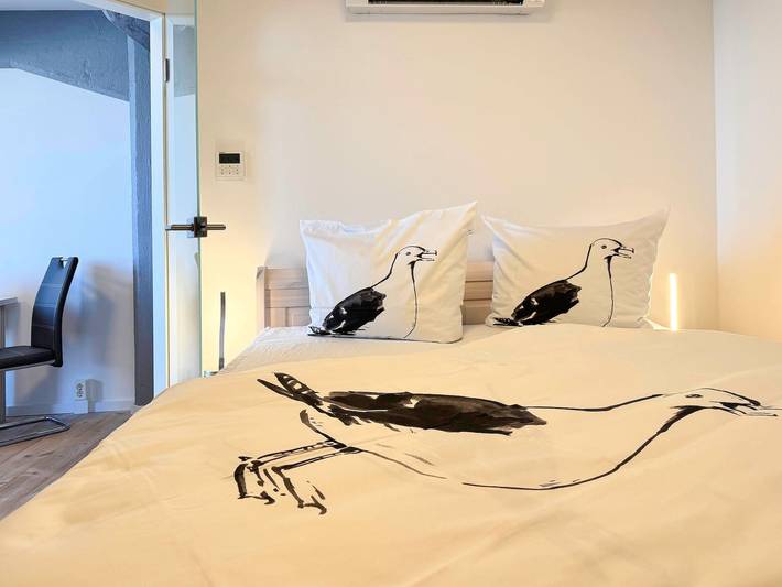 Ferienwohnung für 2 Personen, mit Seeblick und Balkon sowie Ausblick, kinderfreundlich in Barth - 4