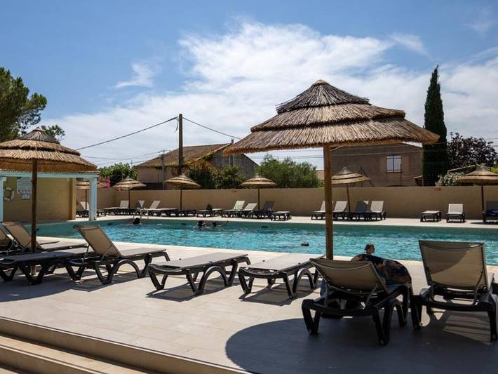 Camping Le Hameau des Pins - Mobilheim 4 personen - Riviera 3 Zimmer 4 Personen Klimatisiert in La Moutone, La Crau