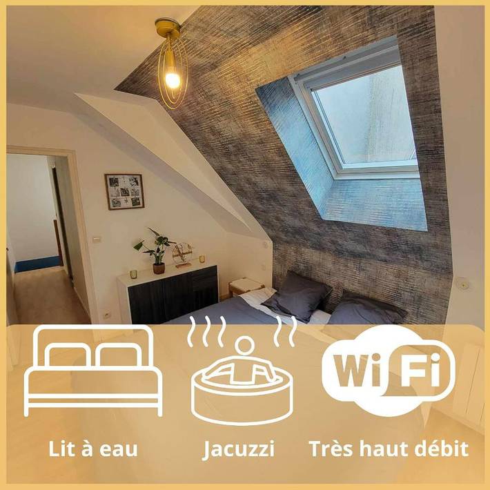 Villa pour 3 personnes, avec jacuzzi et jardin