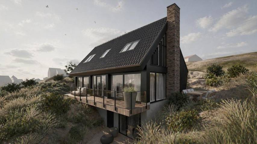Villa voor 10 personen, with Balkon and Terras as well as Tuin and Sauna op Terschelling