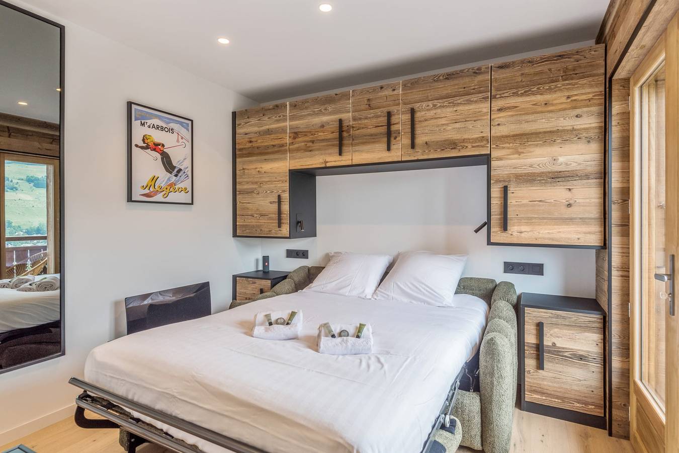 Estudio entero, Studio Belvédère - Welkeys in Megève, Pays du Mont-Blanc