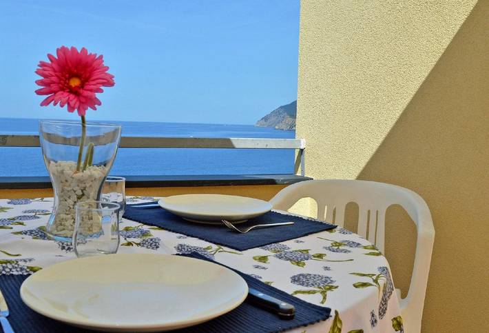 Ferienwohnung für 2 Personen, mit Terrasse in Moneglia - 4