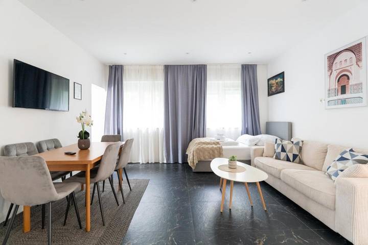 Ferienwohnung fĂŒr 6 Personen, mit Garten und Ausblick, kinderfreundlich