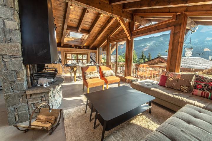 Maison pour 8 personnes, avec Balcon dans Les Trois Vallées