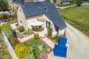 Gîte pour 5 personnes, avec jardin et terrasse, animaux acceptés en Bretagne