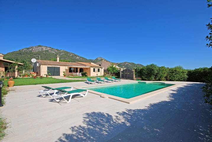 Finca für 6 Personen, mit Terrasse und Garten in Selva - 4
