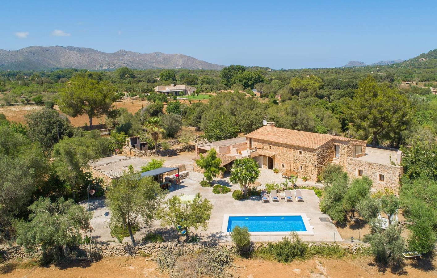 Gemütliche Wohnung mit Pool in der Nähe von Porxada de Sa Torre in Capdepera, Mallorca Osten