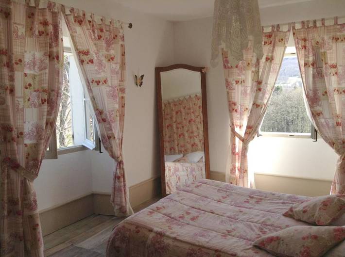 Chambre d’hôte pour 2 personnes, avec Terrasse ainsi que Jardin et Vue