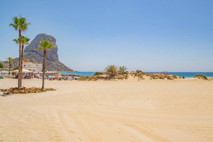 Appartement de vacances pour 4 personnes, avec jardin, adapté aux familles à Calpe