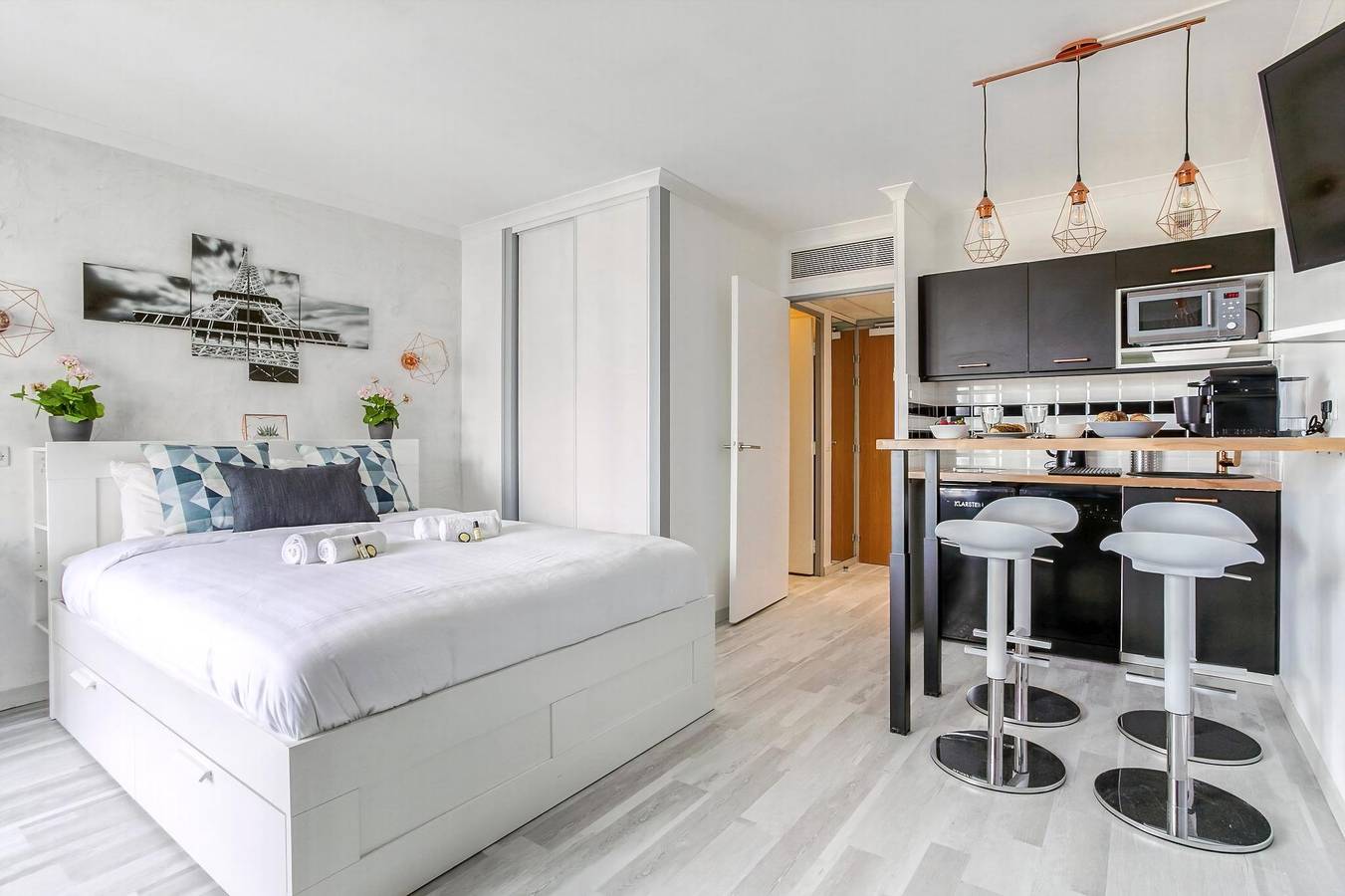Estudio entero, Lovely Studio in Courbevoie - La Defense in Courbevoie, Altos del Sena
