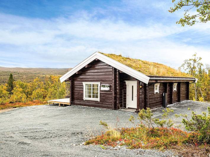 Feriehus for 8 personer, med terrasse i Sør-Trøndelag