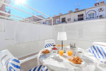 Bungalow für 4 Personen, mit Terrasse in Santa Pola