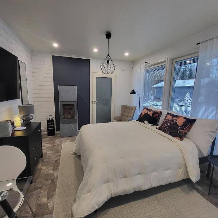 Ferienwohnung für 2 Personen, mit Terrasse und Garten sowie Sauna in Rauma